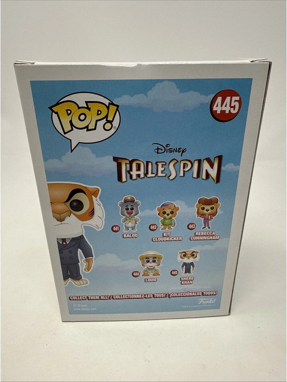 FUNKO POP! DISNEY: TALESPIN - SHERE KHAN 445 32086 VINYL FIGURE